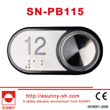 Beleuchtete Drucktaste für Aufzug (CE, ISO9001)